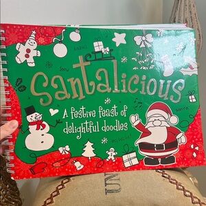 Santalicious Festive Doodle Book